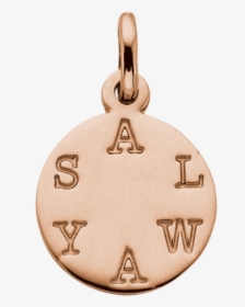 Always Tag Charm 18k Rose Gold Vermeil   Class Lazyload - Pendant, HD Png Download, Transparent PNG