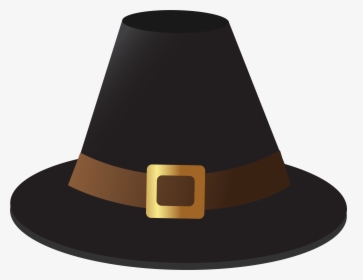 Transparent Fedora Hat Png - Brown Pilgrim Hat Clipart, Png Download, Transparent PNG