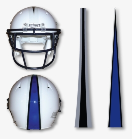 Adidas Clipart Football Helmet - Youth Football Helmet Stripes, HD Png Download, Transparent PNG