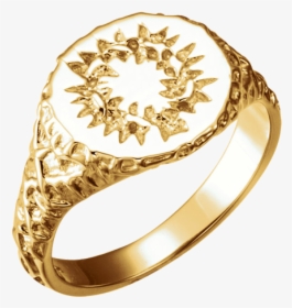 Gold Thorn Ring - Engagement Ring, HD Png Download, Transparent PNG