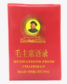 Quotations From Chairman Mao Tse Tung - Chairman Mao Little Red Book, HD Png Download, Transparent PNG