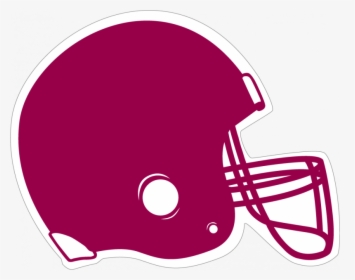 American Football Helmet Stencil - Black Football Helmet Clipart, HD Png Download, Transparent PNG