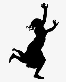 Silhouette Woman Photography Female - People Running Silhouette Scared, HD Png Download, Transparent PNG