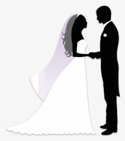 Bride And Groom Clipart, HD Png Download, Transparent PNG