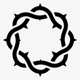 Crown Of Thorns Rubber Stamp   Class Lazyload Lazyload - Crown Of Thorns Icon, HD Png Download, Transparent PNG