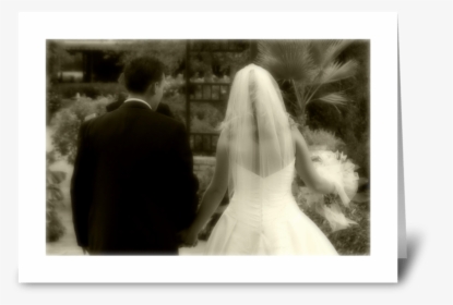 Wedding Day Greeting Card - Photograph, HD Png Download, Transparent PNG