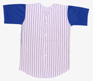 Baseball Jersey Pinstripe Youth   Data Zoom //cdn - Polo Shirt, HD Png Download, Transparent PNG