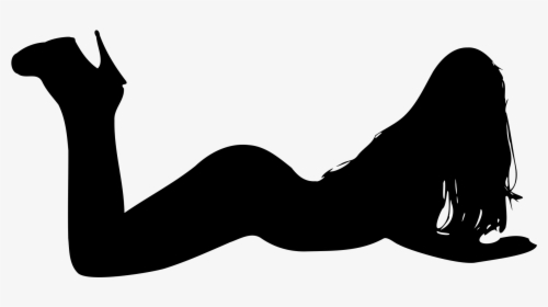 Female Body Shape Silhouette Woman Clip Art - Naked Woman Silhouette Png, Transparent Png, Transparent PNG