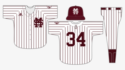 Picture - Mississippi State Baseball Home Jersey, HD Png Download, Transparent PNG
