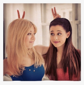Jennette Mccurdy Ariana Grande Silly, HD Png Download, Transparent PNG