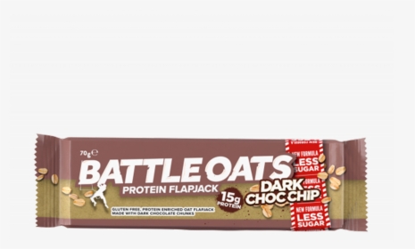 Battleoats Protein Flapjack Dark Chocolate Chip - Turkish Delight, HD Png Download, Transparent PNG