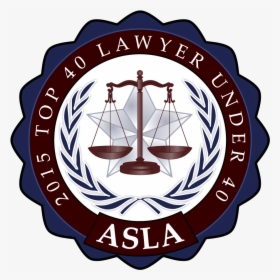 Asla Top 40 Lawyers Under 40, HD Png Download, Transparent PNG