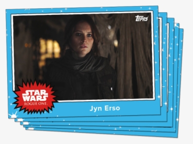 Jyn Erso 074 Topps Star Wars Rogue One - Jyn Erso Saw Gerrera, HD Png Download, Transparent PNG