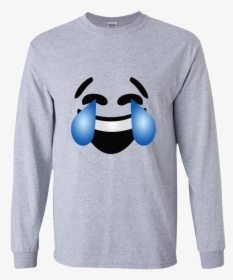 Emoji Costume Laughing Tears Of Joy Emoji Ls Ultra - Ozuna T Shirt, HD Png Download, Transparent PNG