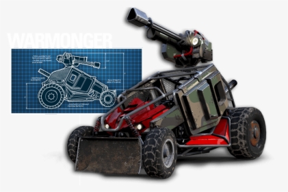 Warmonger - Dead Rising 4 Cars, HD Png Download, Transparent PNG