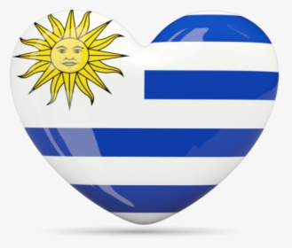 Download Flag Icon Of Uruguay At Png Format - Uruguay Heart Flag Png, Transparent Png, Transparent PNG