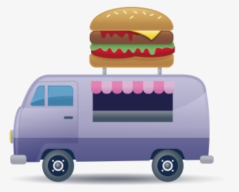 Transparent Hamburger Vector Png - Compact Van, Png Download, Transparent PNG