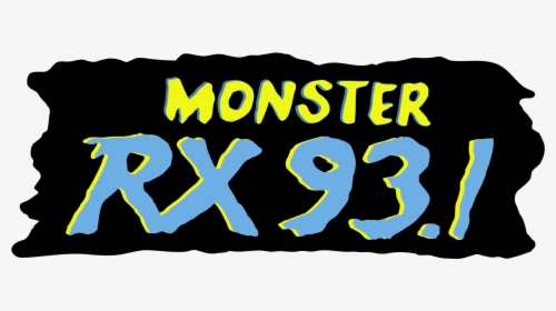 Monster Radio Rx - Monster Rx 93.1 Logo Png, Transparent Png, Transparent PNG