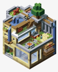 Minecraft Building Plan, HD Png Download, Transparent PNG