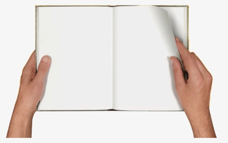 Book In Hand Png, Transparent Png, Transparent PNG