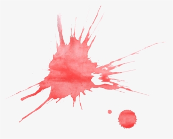 21 Red Watercolor Splatter - Maroon Watercolor Splash Png, Transparent Png, Transparent PNG