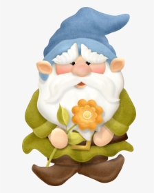 Transparent Gnome Hat Png - Flower Gnome Clipart, Png Download, Transparent PNG
