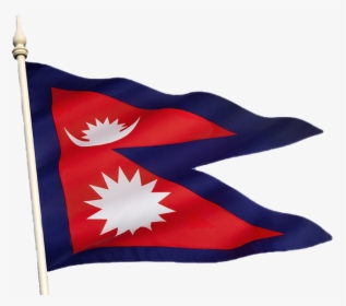 Nepal Flag Transparent Png - Nepal Flag And Currency, Png Download, Transparent PNG