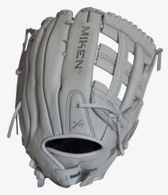 White Miken Softball Gloves, HD Png Download, Transparent PNG