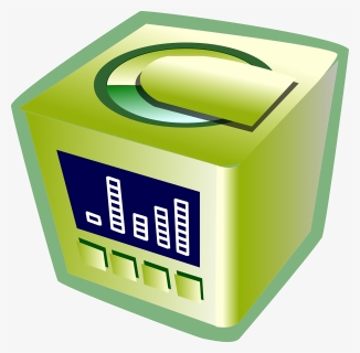Radio, Compact Disc, Player, Cd, Green, Equalizer - Icon, HD Png Download, Transparent PNG