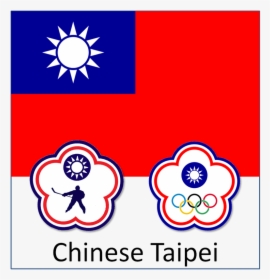 Chinese Taipei Flag, HD Png Download, Transparent PNG