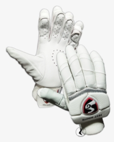 Sg Test White Cricket Batting Gloves - Sg Test White Gloves, HD Png Download, Transparent PNG