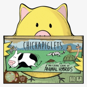 Chickapiglets - Buffalo Games - Cartoon, HD Png Download, Transparent PNG