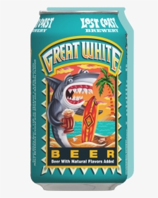 Great White Beer - Lost Coast Great White, HD Png Download, Transparent PNG
