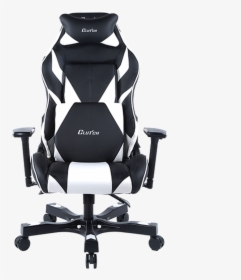 Black And White Gaming Chair, HD Png Download, Transparent PNG