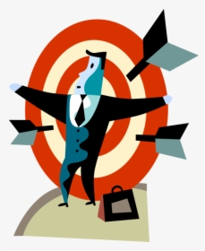 Vector Illustration Of Businessman Under Pressure Is - Illustration, HD Png Download, Transparent PNG