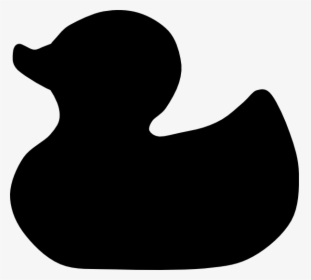 Black Clip Art Water Bird Silhouette, HD Png Download, Transparent PNG