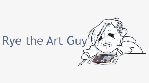 Rye The Art Guy - Cartoon, HD Png Download, Transparent PNG