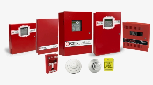 Potter Smoke And Fire Alarm Installer In Texas Src - Potter Afc Fire Alarm, HD Png Download, Transparent PNG