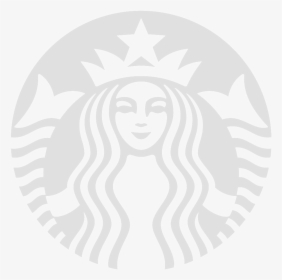 Starbucks Logo White Png - Transparent Starbucks Logo White, Png Download, Transparent PNG