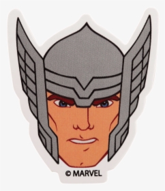 Thor Custom Stickers - Thor Face Png, Transparent Png, Transparent PNG