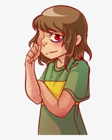 Undertale Chara Self Harm, HD Png Download, Transparent PNG