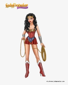 Transparent Wonder Woman New 52 Png - Lady Popular Wonder Woman, Png Download, Transparent PNG