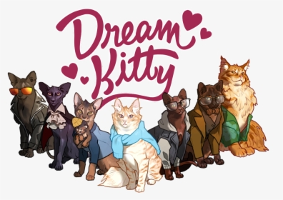 A Dad Dating Simulator Mammal Vertebrate Cartoon Cat - Dream Daddy But Cats, HD Png Download, Transparent PNG
