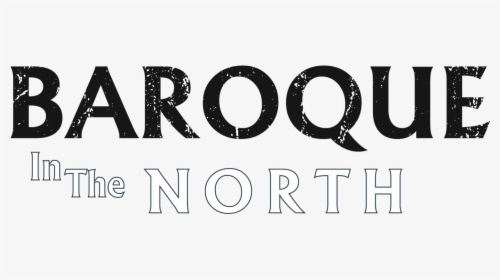 Baroque In The North Logo With Black And White Text - Circle, HD Png Download, Transparent PNG