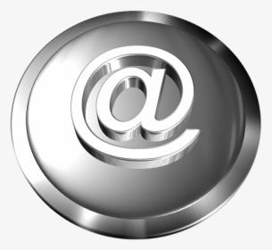 Computer, At Button, Button, Internet, Email, 3d - Email, HD Png Download, Transparent PNG