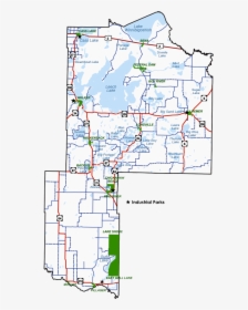 Cass County Mn Map - Atlas, HD Png Download, Transparent PNG