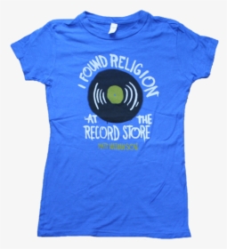 Record Store Tee - Record Store Shirt, HD Png Download, Transparent PNG