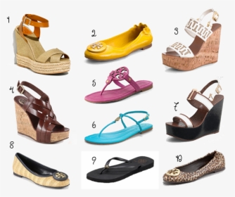 Tory Burch Summer Shoes, HD Png Download, Transparent PNG