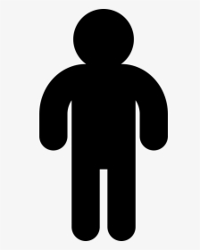 Man Silhouette - Icon, HD Png Download, Transparent PNG