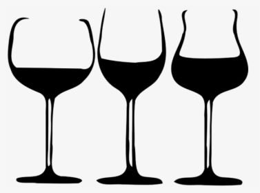 Silhouette Clipart Wine Glass - Wine Glass, HD Png Download, Transparent PNG